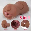 Blowjob Masturbator for Men Silicone Pussy Butt Masturbation Tools Orgasm Masturbation Cup Anal Oral Sex Vagina Adult Sex Toy 18 1