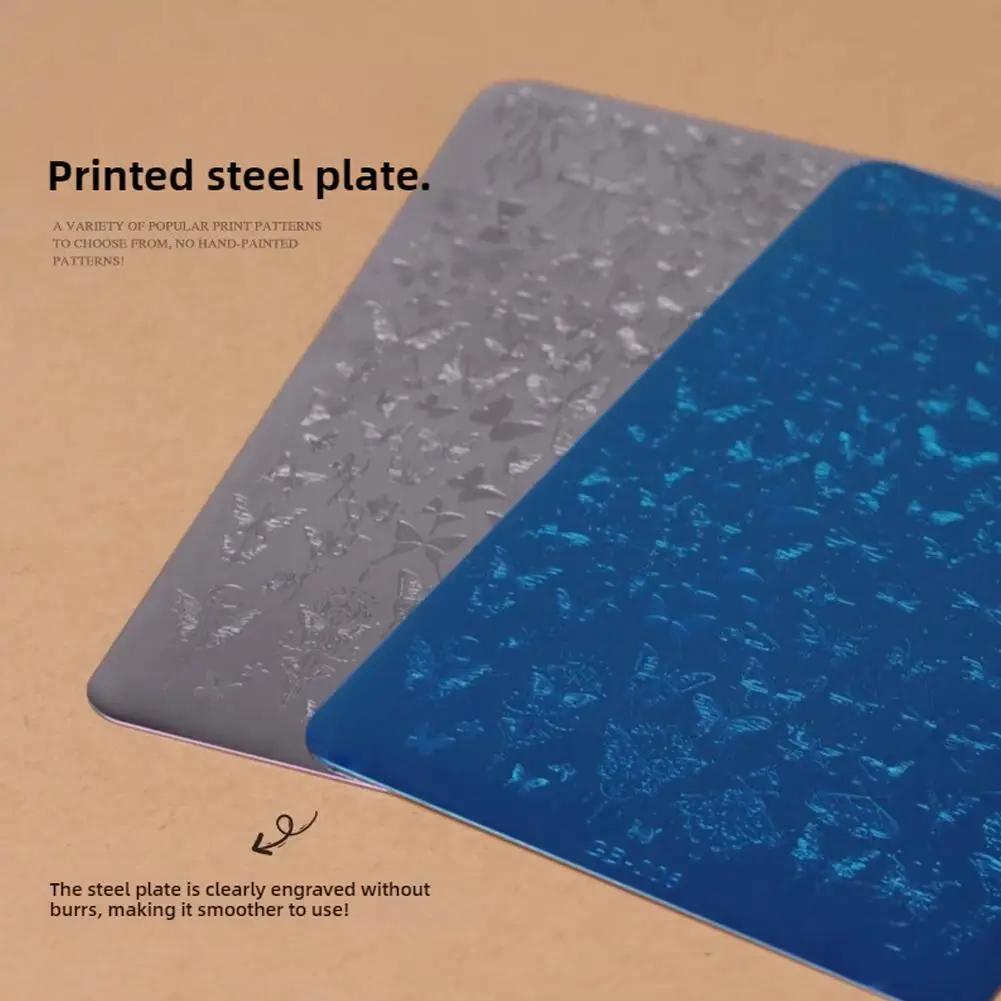 Nail Stamping Plate Plants Tree Geometry Pattern Stamp Template Nail Image Plate Stencil DIY Printing Stainless Steel Nail Tools 4