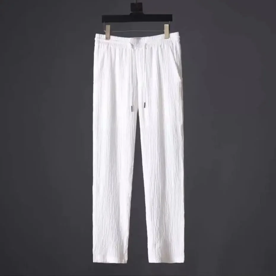 TZ01 one-piece white pants