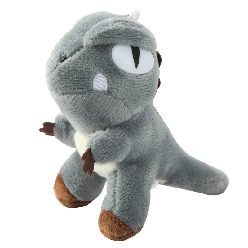 New Dinosaur Small Pendant Tyrannosaurus Rex Plush Toy Keychain Fun Dinosaur Plush Kids Toy Soft Animal Plush  Doll Gifts 6