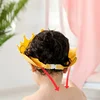 Baby Swim Shower Cap Bath Shampoo Adjustable Eye Protection Head Water Cover Baby Care Wash Hair Shower Cap For 0-6 Years Kids 4