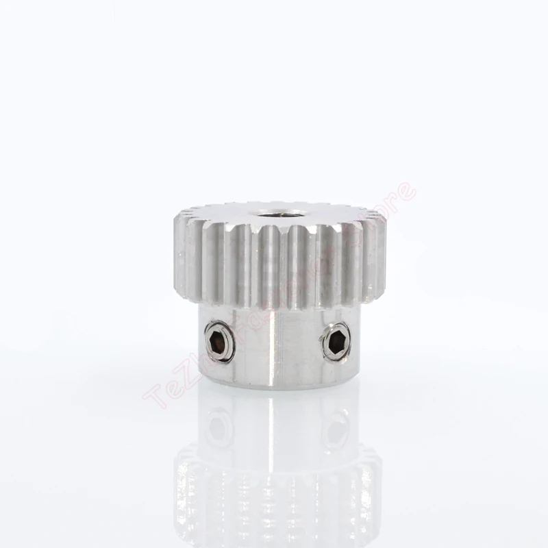 1pc 12T-25T 2M 304 Stainless Steel Spur Gear with Step 2 Module 12 13 14 15 16 17 18 20 21 22 23 24 25 Teeth Motor Gears