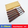 H7 manual straight slot reamer 2-30mm, 9Sicr manual square shank reamer, manual reaming and precision cutting milling cutter 1