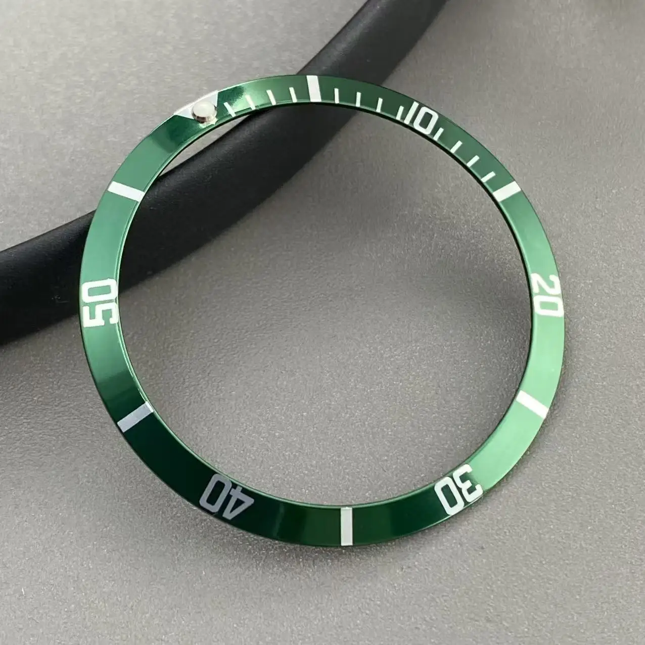 Vintage 36.5mm Aluminum Bezel Insert for 40mm Men's Watch Cases