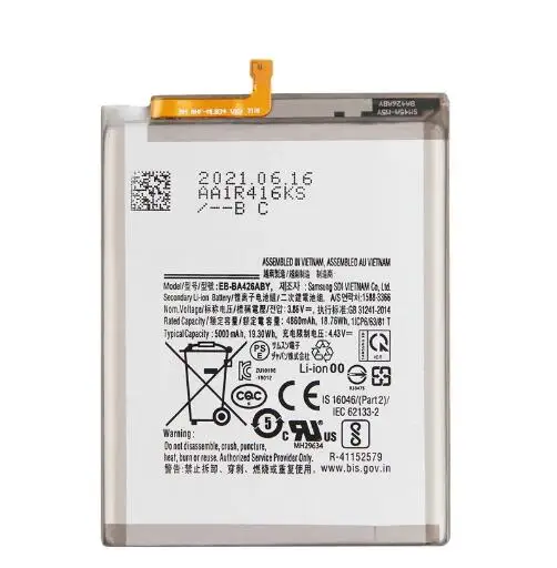 

New 5000mAh EB-BA426ABY Phone Battery For Samsung Galaxy A32 A42 A72 5G SM-A326B SM-A426B SM-A726B