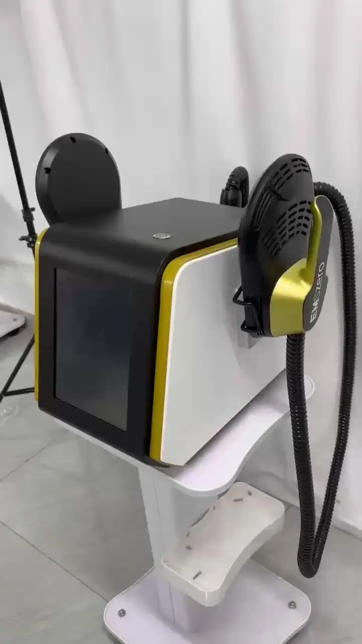Фигурка для бодибилдинга EMS 6500 Вт 200 Гц RF электромагнитный массажер мышц высокой