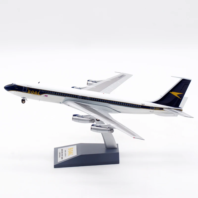 

Diecast 1:200 Scale British BOAC B707-300 G-APFF Alloy Aircraft Model Collection Souvenir Display Ornaments