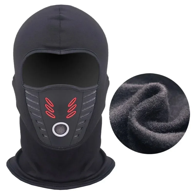 

Winter Ski Mask Warm Fleece Balaclavas Hat Motorcycle Cycling Full Face Mask Dustproof Windproof Face Cover Neck Warmer Helmet