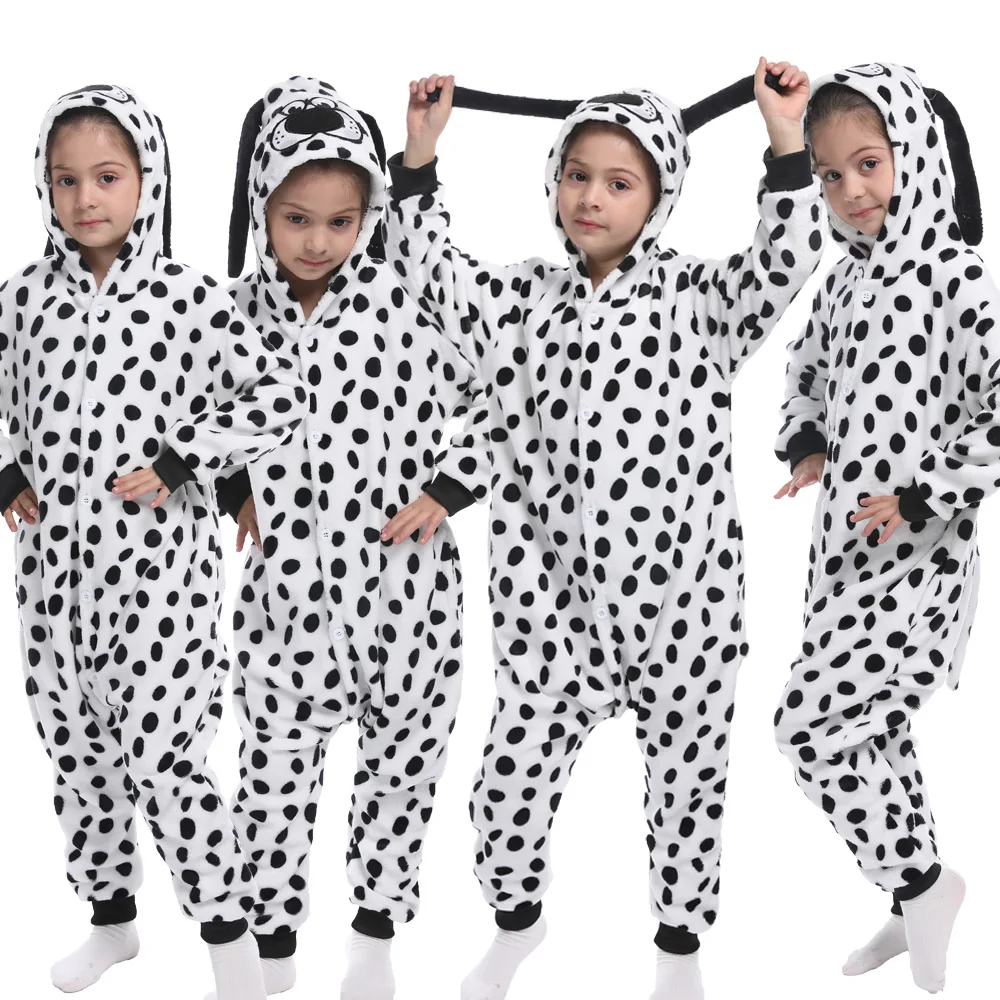 Kids Pajamas Lion Kigurumi Pajamas for Kids Winter Sleepwear Suit Girls Unicorn Pijamas