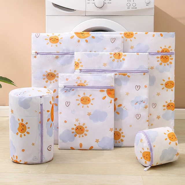 5 Pc/Beállított Fehérneműmosás Otthon Használja A Háló Zokni Ruházatot Fehérnemű Szervező Mosó Melltartó Bagos Mosógép Védelmi Nettó Hálózsákok