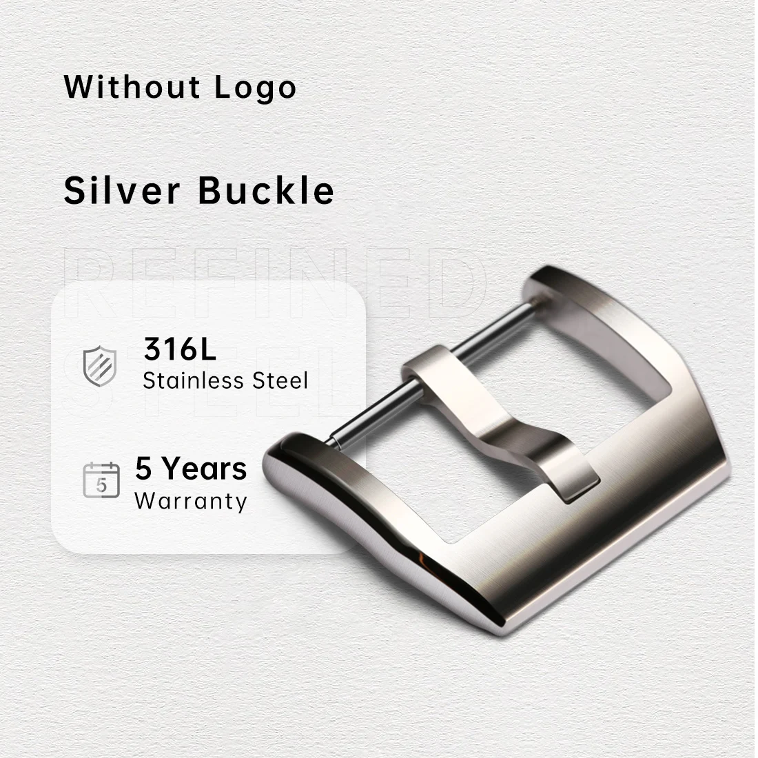 Rose Gold Stainless Steel Watch Buckle Clasp
