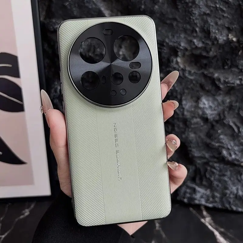 Luxury Plating Hard PU Protective Back Cover Case