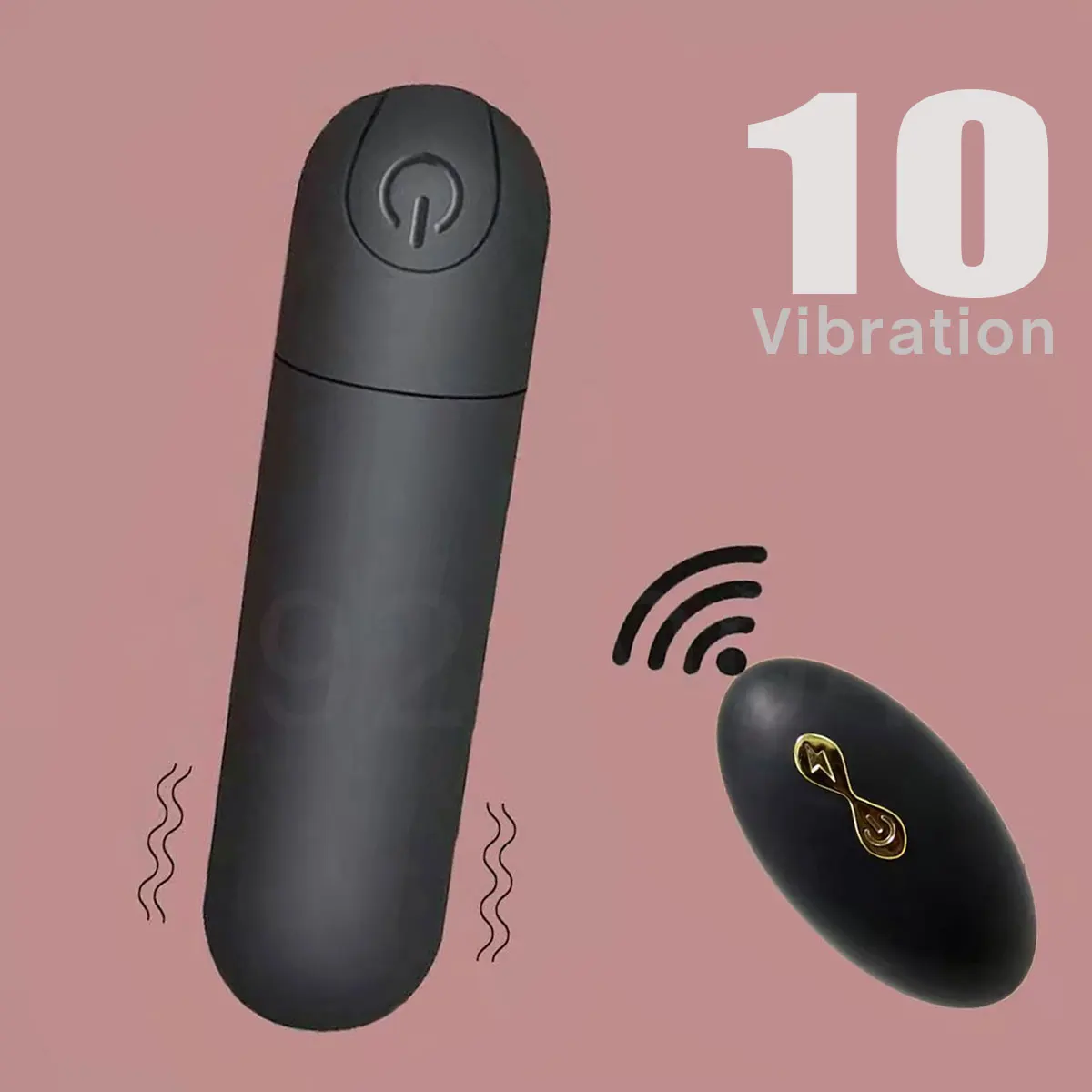 Culotte 10 fonctions vibrantes, télécommande sans fil, balle Rechargeable, sangle sur sous-vêtements_voghion.com