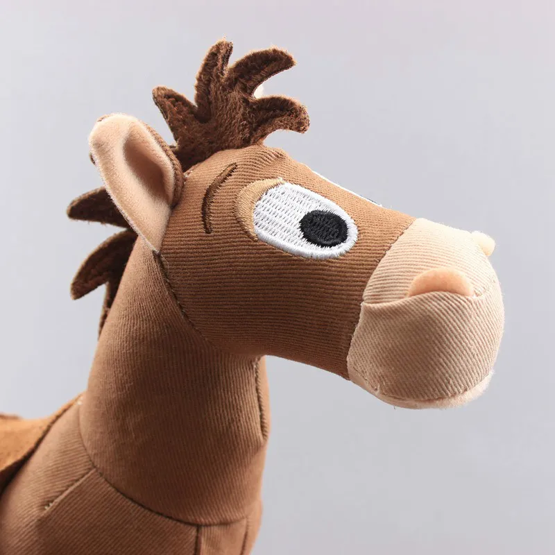 25cm Toy Story Stuffed Animals Bullseye Cute Figure Little Horse Model Doll Birthday Girl Baby Kids Gift For Children Plush Toys