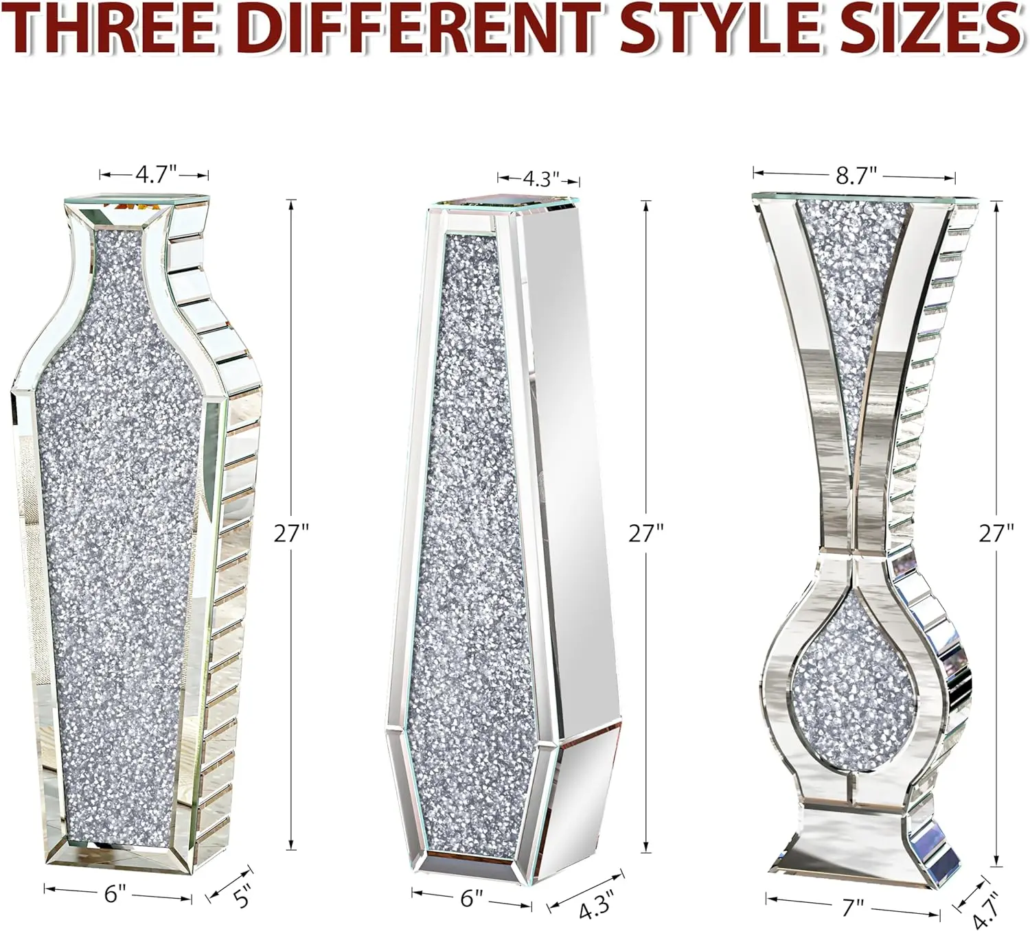 Купить Напольную Хрустальную Вазу