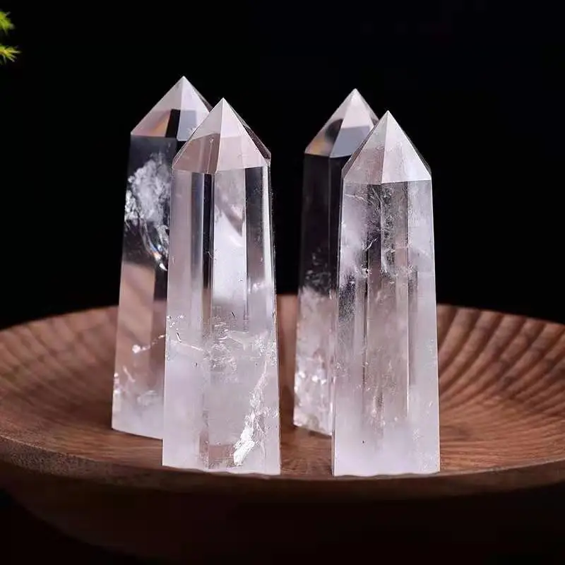 1pcs Brazilian Natural Quartz Crystal White Crystal