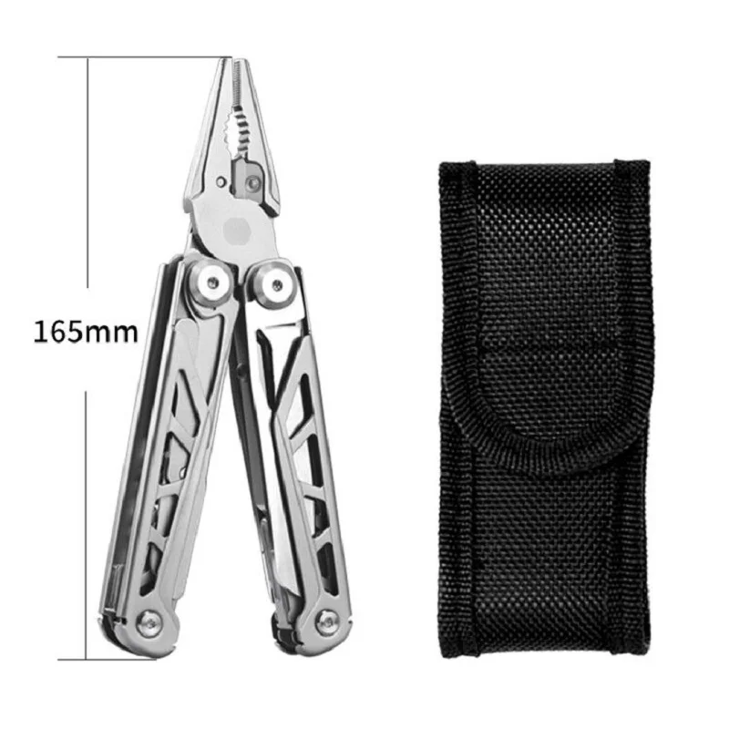 Daicamping DL6 EDC Multitools Wire Cutter Folding Knife Pliers for Outdoors