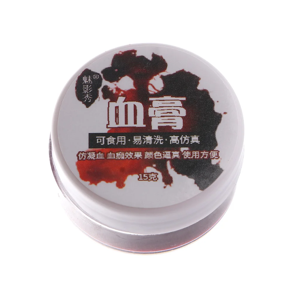 Funny Costume Body Paint Wounds Scars Ultra-realistic Cosplay Party Blood Plasma Blood cream Halloween Makeup Fake Blood