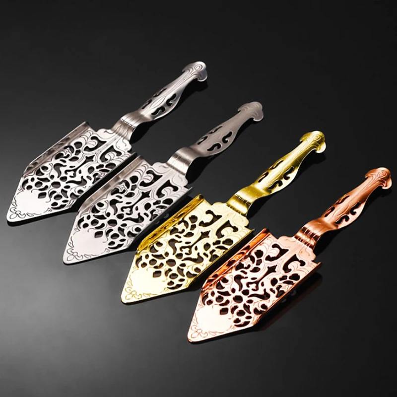 Absinthe Spoon Stainless Steel Cocktail Bar Utensils Bitter Scoop
