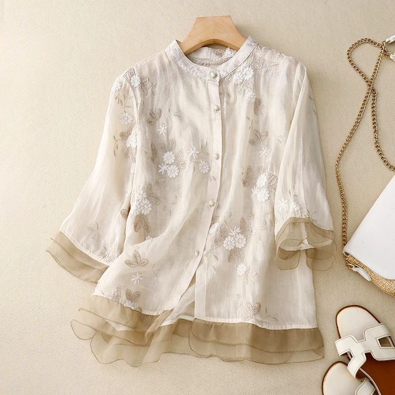 Chemise d'été élégante pour femme