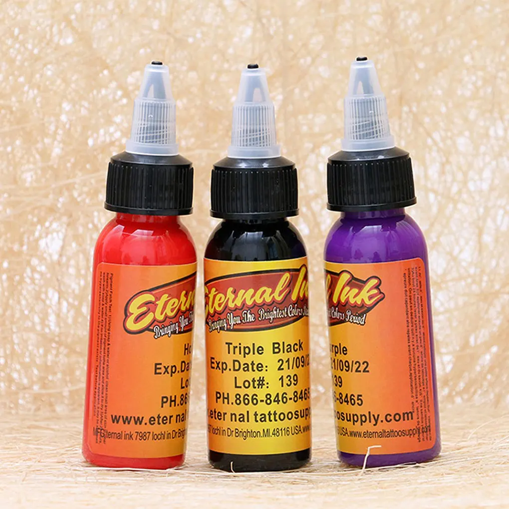 Ink pigment Pigment Kit 1oz 30ml Pure color Durable for Beauty Tools