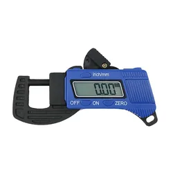Enhanced Digital Precision Thickness Gauge (Blue)