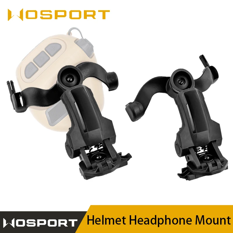 ARC Wendy Helmet Headphone Mount Adapter Headphone Accessory Fits Earmor Headset ARC Helmet Rail Adapter tactical helmet adapter