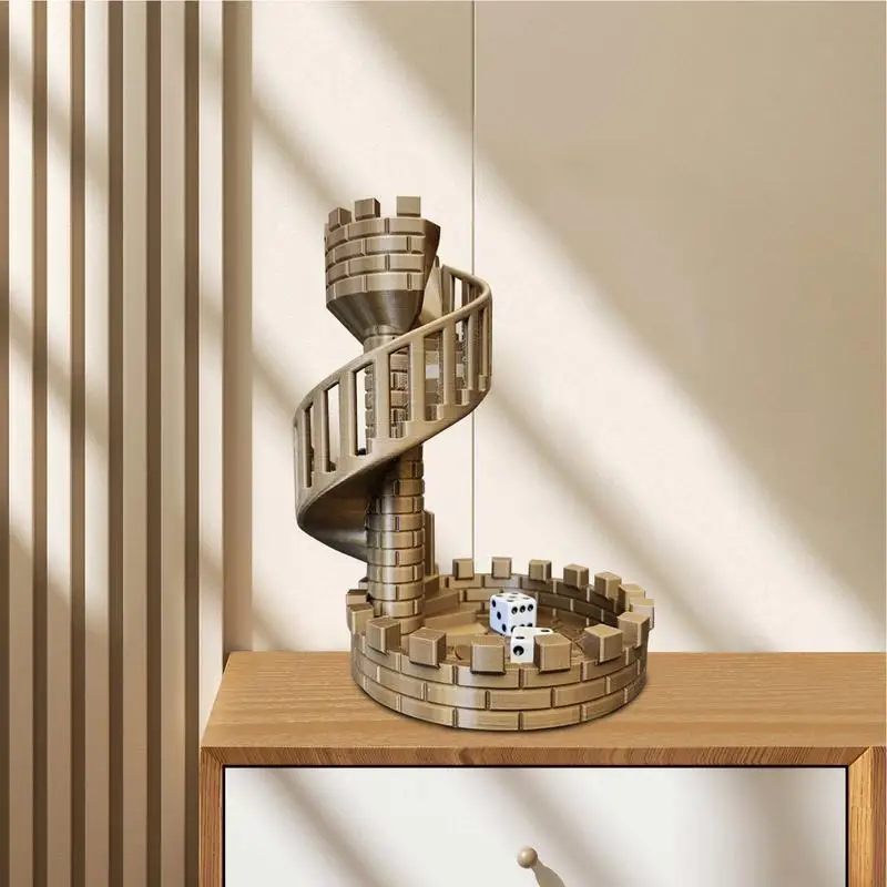 Dice Tower Castle Desktop Decorations Ancient Roman Theme dice tower