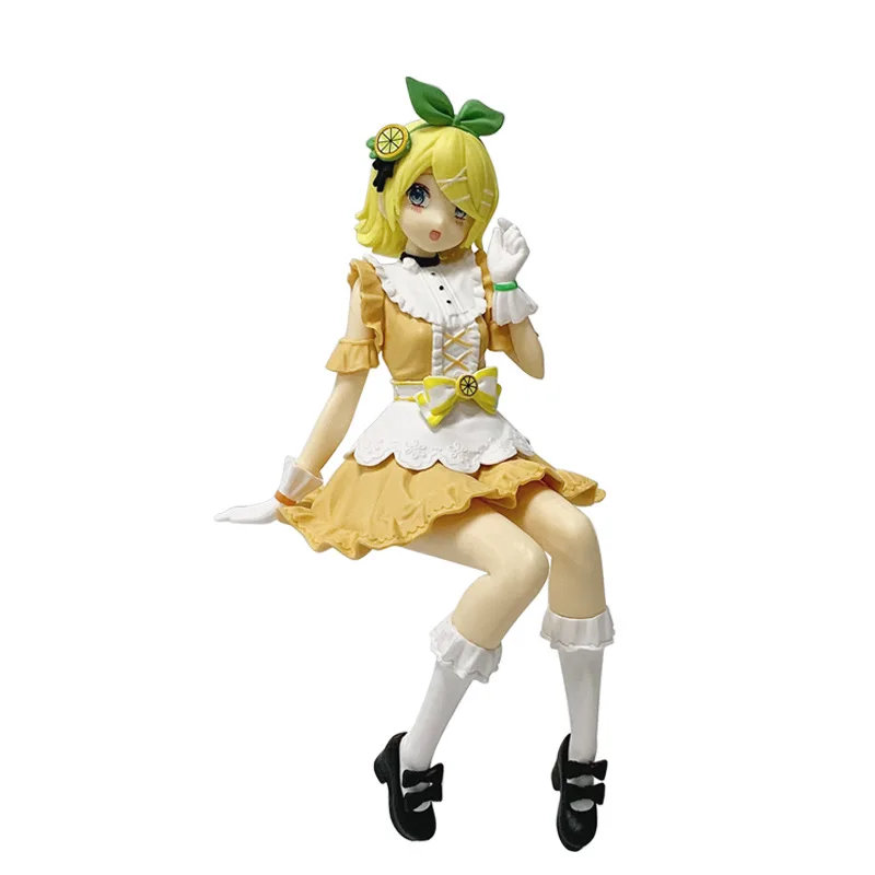 Kagamine Rin & Hatsune Miku Anime PVC Action Figures - Cute Collectible Desktop Accessories & Gift Toys