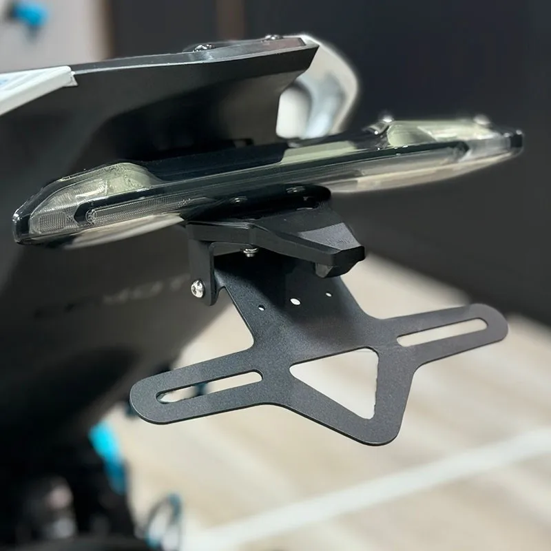 CFMOTO 675SR 675NK 675 SR 675SR R용 오토바이 번호판 홀더 리어 숏 테일 스톡 라이트 테일스톡 홀더 브래킷 키트