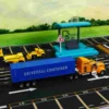 Boys Toys Trucks for Little Large with Trailers Diecast Semi Alloy Child Container 5