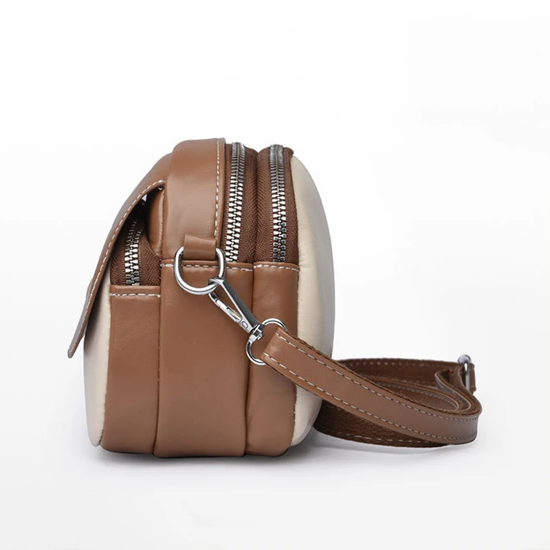 Fashion PU Leather Crossbody Handbag for Women Simple Flap Messenger Bag Versatile Women's Handbags Sac a Main Femme