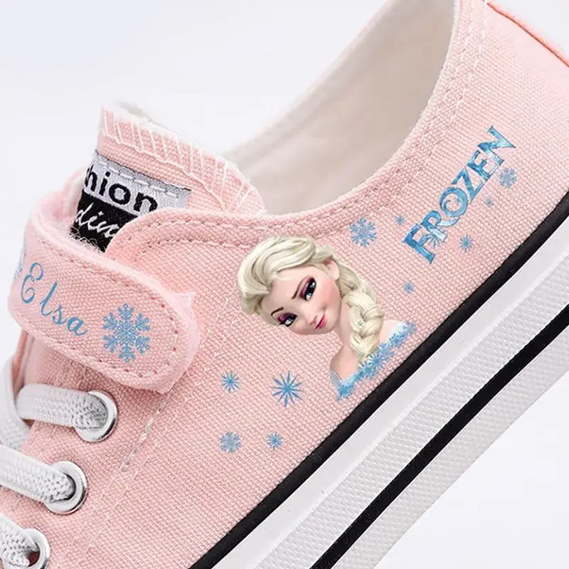 Sports Shoes Kids Sneakers Kids Shoes Kids Sports Shoes Disney girls frozen princess Mickey Mouse Casual shoes non-slip soft bottom sports shoes for girl gift