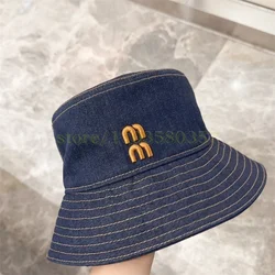 Women Baseball Caps Hat Retro Embroidery 564837 Letter M Outdoor Sport Fashion Cap for Men Outdoor Hats Design Cotton 2024 New