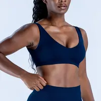 NCLAGEN Impact Scoop Back Bra High Support Yoga Tops Women Push-up Gym Clothes Pilates Sports Underwear Quick Dry Workout Vest - Image 5