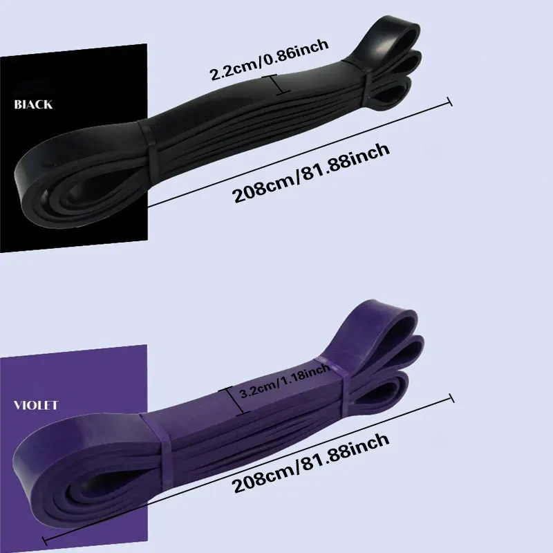 Resistance Bands 1 PC Latex Stretch