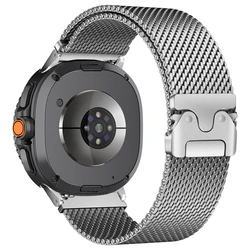Sleek Milanese Stainless Steel Watch Strap - Watch 8 Classic 46mm (S)