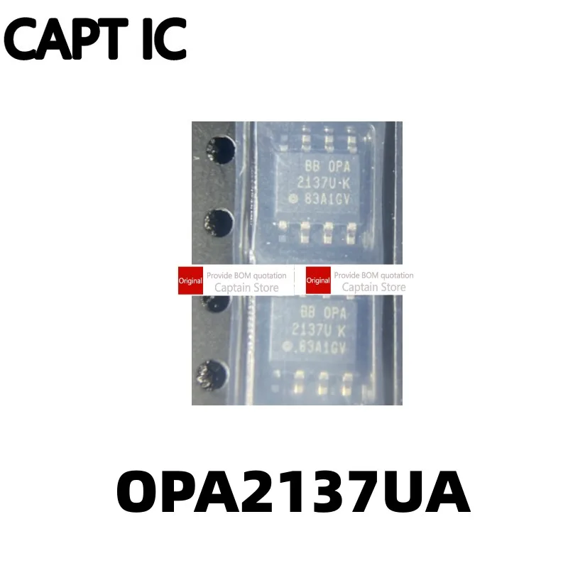 

Микросхема операционного усилителя OPA2137 OPA2137UA OPA2137U OPA2137UA/2K5 SOP8, 5 шт.