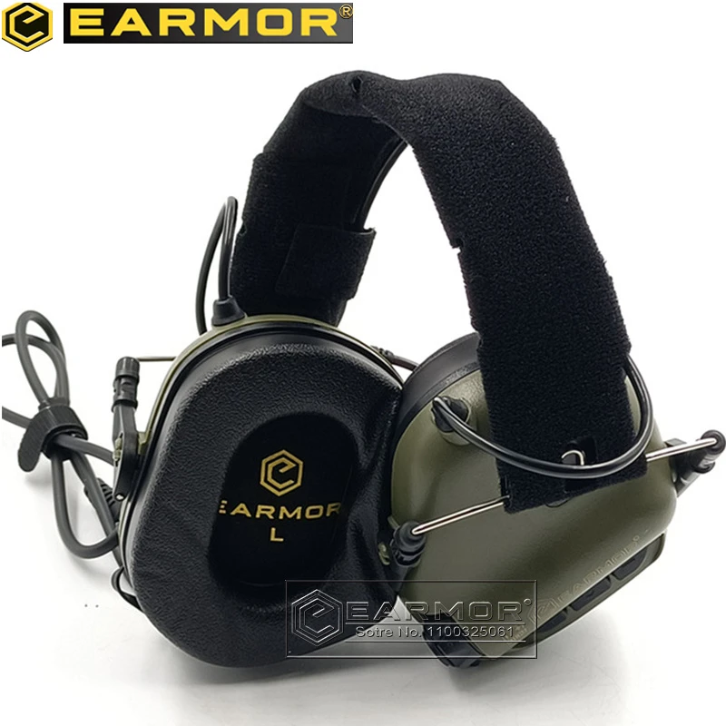 EARMOR Noise Cancelling Tactical Headphones M32 Hunting Shooting