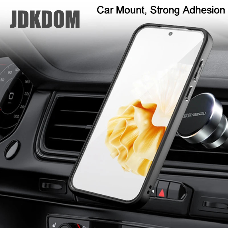 Magnetic Matte Shockproof Armor Case - Durable Protective Cover by JDKDOM