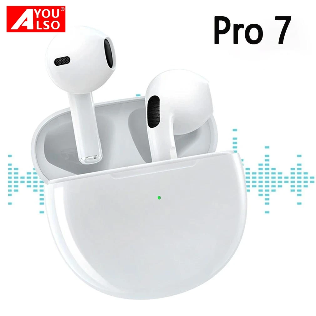 

Air buds Pro7 pods Wireless Earphones TWS Bluetooth Headphones Waterproof Sports Earbuds Gaming Headsets for All Phone xiaomi