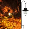 Retro Hanging Solar Lamp Outdoor Waterproof Tungsten Bulb Decorative Light For Garden Patio Yard Decor 1
