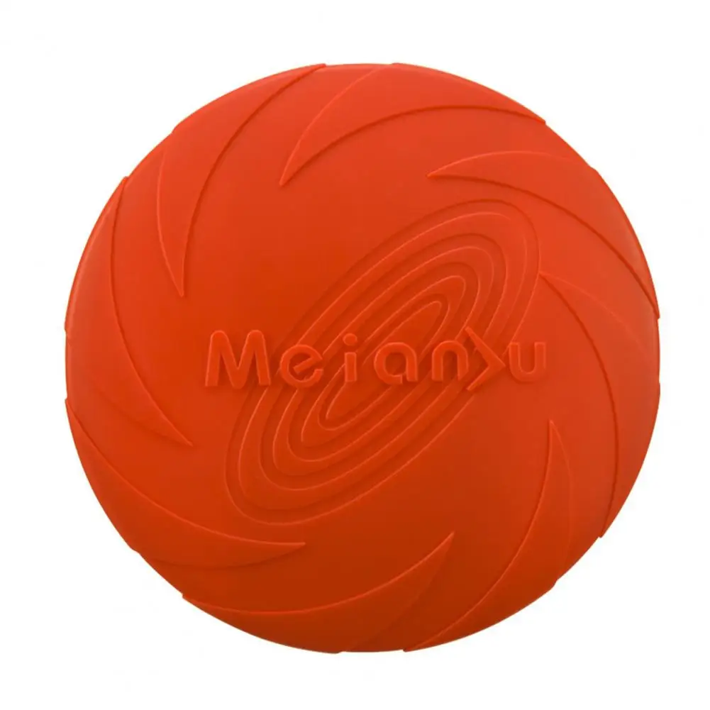 Universal Dog Flying Disc Delicate Sports Tool TPR Dog Game Flying