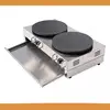 Electric Double Crepe Maker High Quality Stainless Steel Crepe Makers 4