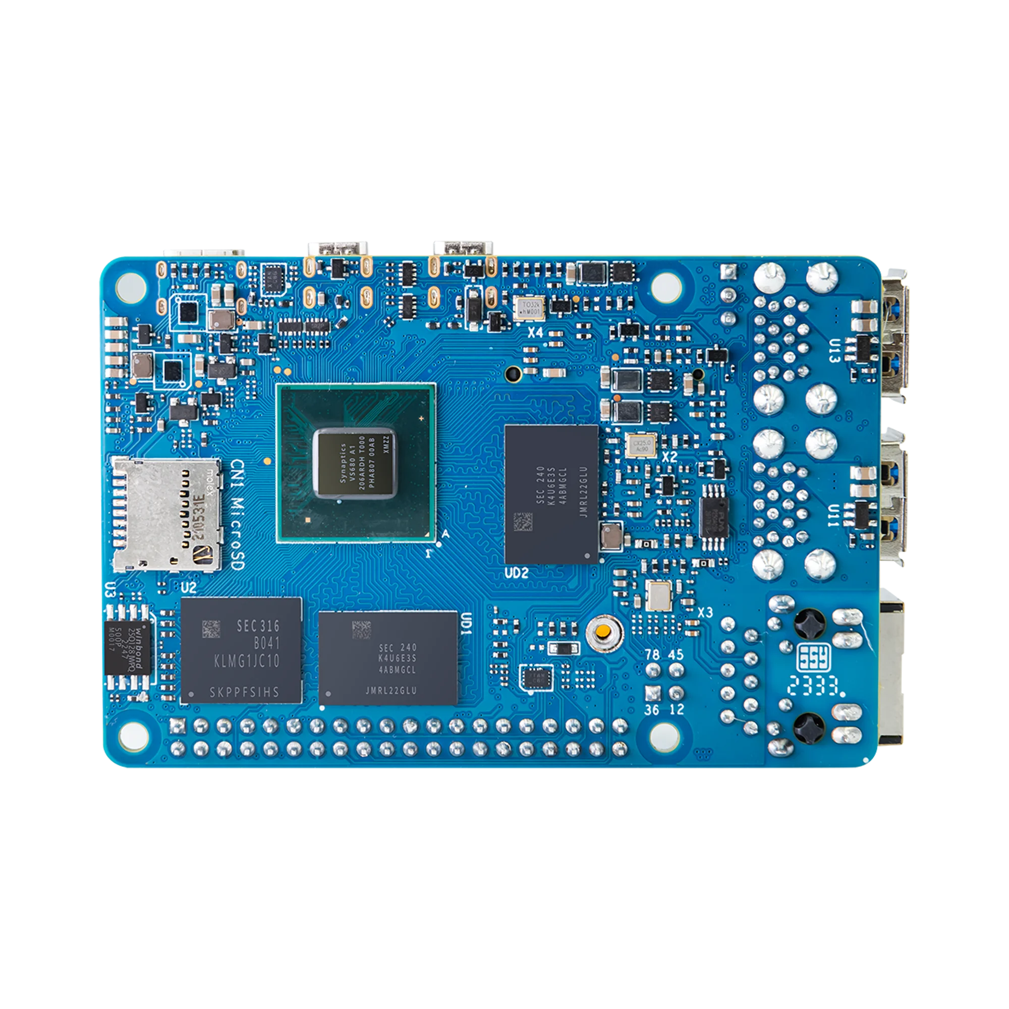 Banana Pi BPI-M6 Synaptics VideoSmart VS680 quad-core Cortex-A73 4GB LPDDR4 16GB eMMC Up to 6 .75Tops Imagination GE9920 GPU