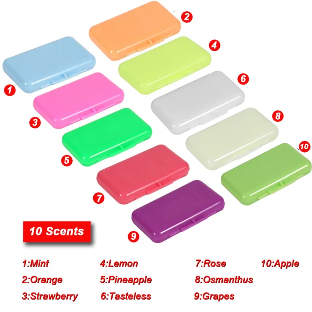 30 Boxes Dental Orthodontics Wax 10 Fruit Scents Relief Wax Sticks Braces Bracket Gum Irritation Teeth Whitening Oral Care Tools 1