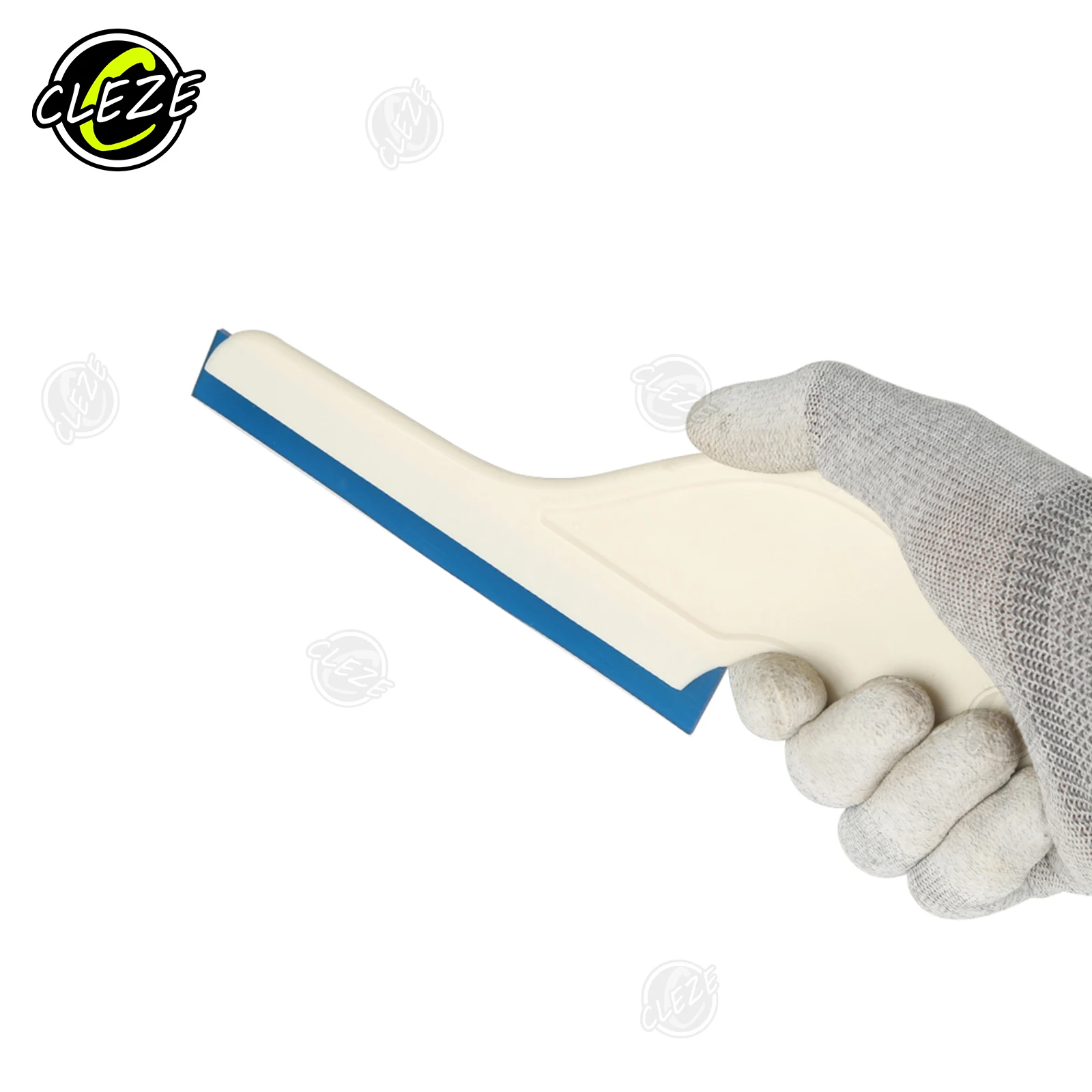 CLEZE 2개입 자동차 창문 틴트 도구 자동차 랩핑 도구 고무 스퀴지 스크레이퍼 물기 제거기 자동차 관리 장비