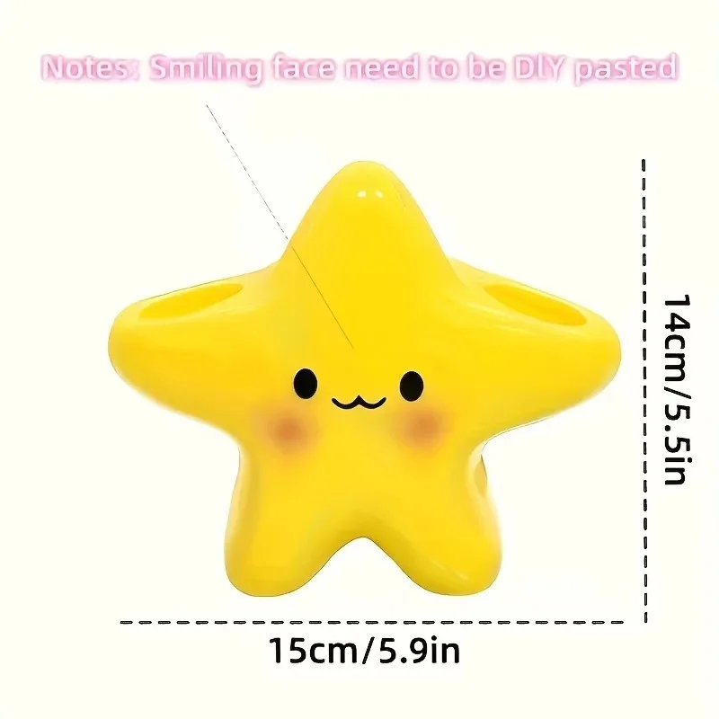 Cute Star Shaped Toothbrush Holder Image 5