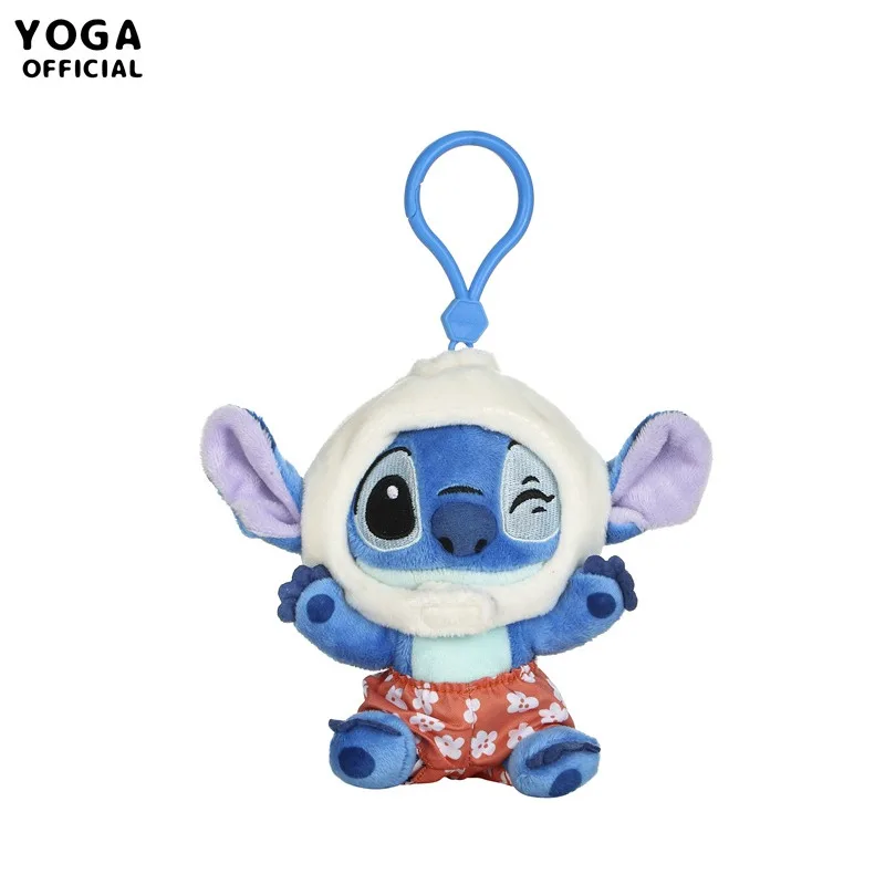 2023 New Miniso Disney Stitch Plush Doll Key Chains Pendant