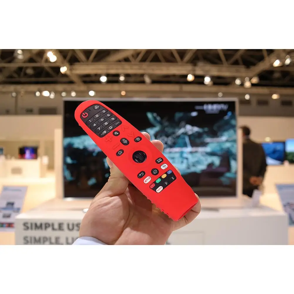 Silicone remote case Remote Control Soft Silicone Protective Cover non-slip Shockproof For LG Smart TV AN-MR650A600 20GA 19BA